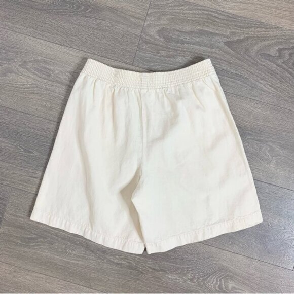 Aritzia Wilfred Free Nova 7" Boxer Shorts High Rise waist  Linen Cotton Size XS - Picture 13 of 15